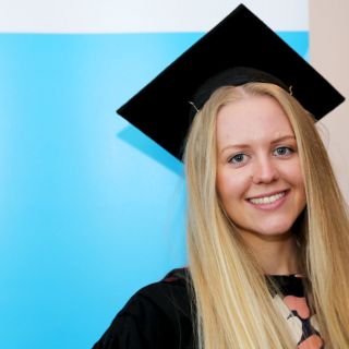 Caroline Gouws graduated with a Bachelor of Human Nutrition (Honours) from the University of Canberra on 13 April