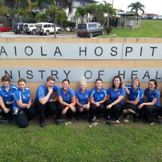 UC nursing students in Tonga