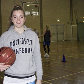 Abbey Wehrung is excited to join the University of Canberra Capitals on a three-year deal