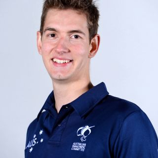 Sports management student and swimmer Matthew Haanappel 