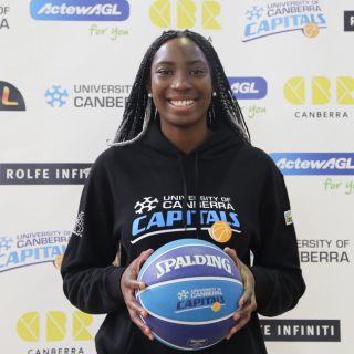 Ezi Magbegor has signed a one-year deal with WNBL team the University of Canberra Capitals